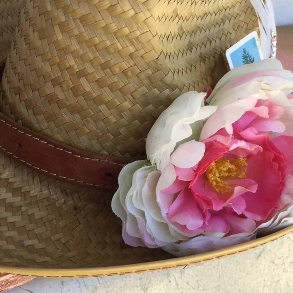 OOAK artisan western hat band cowgirl festival rodeo Coachella boho chic market - Picture 5 of 12